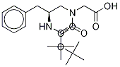 (2S)-N-(2-Boc-amino-3-phenyl-d5-propyl) Boc-glycine