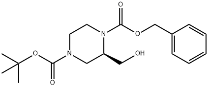 (R)-1-苄基-4-叔丁基2-(羟甲基)哌嗪-1,4-二羧酸酯