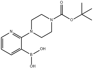 2-(4-(t-Butoxycarbonyl)piperazin-1-yl)pyridine-3-boronic acid
