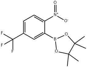2-Nitro-5-trifluoromethylphenylboronic acid, pinacol ester