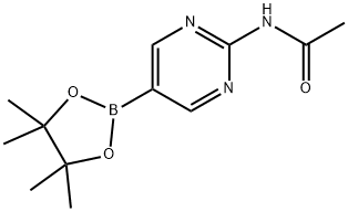 2-Acetamidopyrimidine-5-boronic acid, pinacol ester