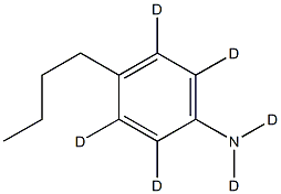 4-n-Butylaniline-2,3,5,6-d4,ND2