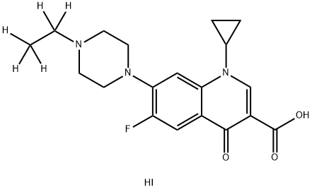 Enrofloxacin-d5 HI (ethyl-d5)
