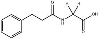 N-(3-Phenylpropionyl)glycine-2,2-d2