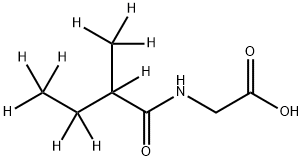 2-Methylbutyrylglycine-d9
