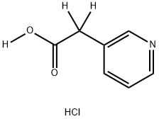 3-Pyridylacetic-α,α-d2 Acid-OD DCl
