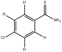 4-Chlorothiobenzamide-2,3,5,6-d4