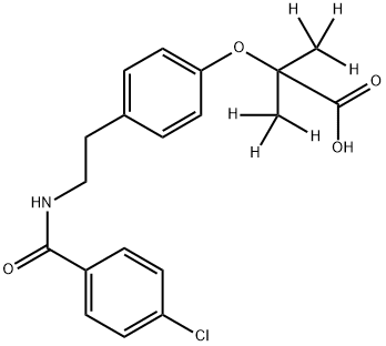 Bezafibrate-d6 (dimethyl-d6)