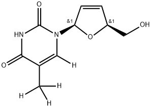 Stavudine-α,α,α,6-d4