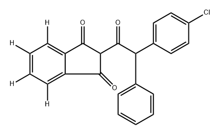 (±)-Chlorophacinone-d4 (indanedione-4,5,6,7-d4)