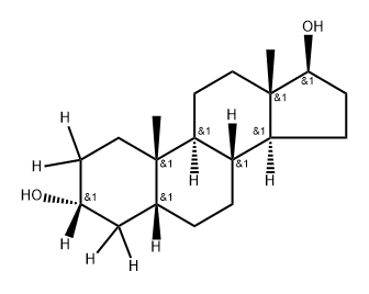 5β-Androstan-3α,17β-diol-2,2,3,4,4-d5