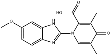 1-(6-Methoxy-1H-benzo[d]imidazol-2-yl)-3,5-dimethyl-4-oxo-1,4-dihydropyridine-2-carboxylicacid
