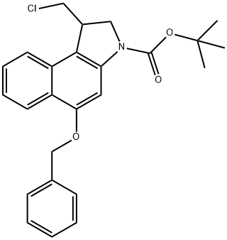 5-(苄氧基)-1-(氯甲基)-1,2-二氢-3H-苯并[e]吲哚-3-羧酸叔丁酯
