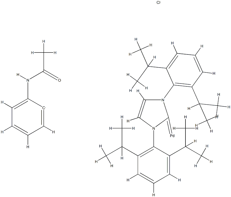 [[1,3-双(2,6-二异丙苯基)咪唑-2-亚基](乙酰苯胺)氯化钯(Ⅱ)](该产品不能在美国境内销售)