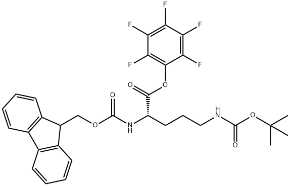 Fmoc-Orn(Boc)-OPfp