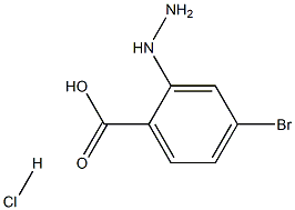 4-溴-2-肼基苯甲酸盐酸盐