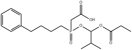 [(2-甲基-1-丙酰基丙氧基)(4-苯丁基)膦酰]乙酸