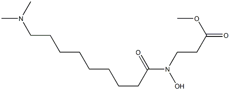 N-(9-二甲基氨基-1-氧代壬基)-N-羟基-β-丙氨酸甲酯