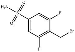 4-Bromomethyl-3,5-difluoro-benzenesulfonamide