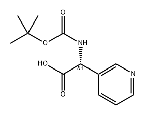 (R)-tert-Butoxycarbonylamino-pyridin-3-yl-acetic acid