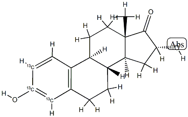 16-α-羟雌甾酮-2,3,4-13C3