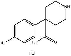4-(4-溴苯基)哌啶-4-羧酸盐酸盐