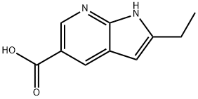 2-乙基-1H-吡咯并[2,3-b]吡啶-5-羧酸