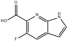 5-Fluoro-1H-pyrrolo[2,3-b]pyridine-6-carboxylic acid
