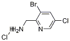 (3-溴-5-氯吡啶-2-基)甲胺盐酸盐