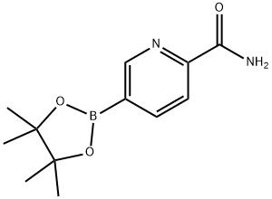 5-(4,4,5,5-四甲基-1,3,2-二氧杂环戊硼烷-2-基)吡啶酰胺