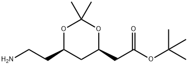 2-[(4R,6R)-6-(2-氨乙基)-2,2-二甲基-1,3-二恶烷-4-基]乙酸叔丁酯