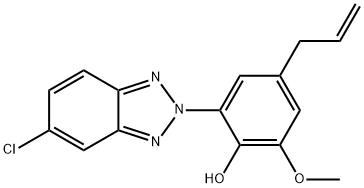 4-烯丙基-2-（5-氯-2H-苯并[d][1,2,3]三唑-2 -基）-6-甲氧基苯酚