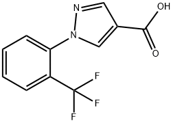 1-(2-三氟甲基苯基)吡唑-4-甲酸