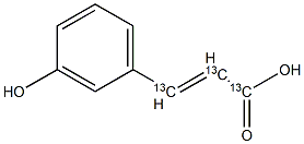 间羟基肉桂酸-1,2,3-13C3