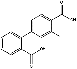 2-(4-Carboxy-3-fluorophenyl)benzoic acid