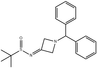 N-(1-二苯甲基氮杂环丁烷-3-亚基)-2-甲基丙烷-2-亚磺酰胺