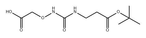 N-[[(Carboxymethoxy)amino]carbonyl]-锟斤拷-alanine 1,1-dimethylethyl ester