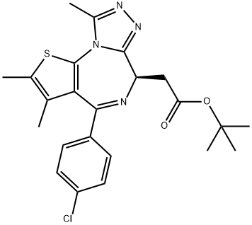 (R)-(-)2-(4-(4-氯苯基)-2,3,9-三甲基-6H-噻吩并[3,2-F][1,2,4]三唑并[4,3-A][1,4]二氮杂环庚烷-6-基)乙酸叔丁酯