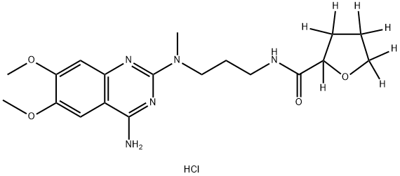 (±)-Alfuzosin-d7 HCl (tetrahydrofuroyl-d7)