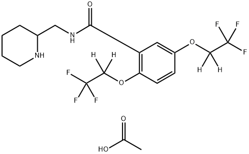 Flecainide-d4 Acetate [bis(2,2,2-trifluoroethoxy-1,1-d2)]