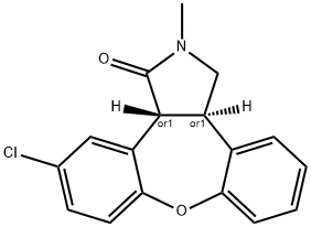 11-Chloro-2,3,3a,12b-tetrahydro-2-methyl-1H-dibenz[2,3:6,7]oxepino[4,5-c]pyrrol-1-one