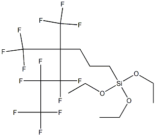 Triethoxy[5,5,6,6,7,7,7-heptafluoro-4,4-bis(trifluoromethyl)heptyl]silane