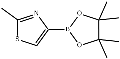 2-甲基-4-(4,4,5,5-四甲基-1,3,2-二氧硼杂环戊烷-2-基)噻唑
