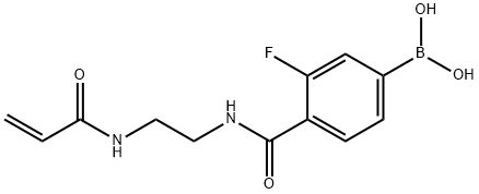 (4-((2-丙烯酰胺基乙基)氨基甲酰基)-3-氟苯基)硼酸