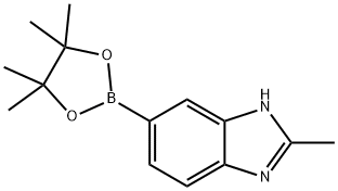 2-甲基-6-(4,4,5,5-四甲基-1,3,2-二氧杂环己硼烷-2-基)-1H-苯并[D]咪唑