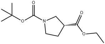 (R)-1-叔丁基3-乙基吡咯烷-1,3-二羧酸酯