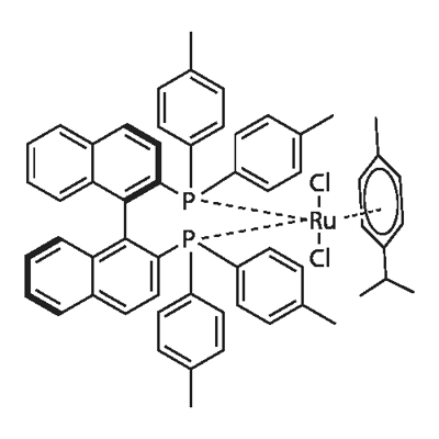 [(R)-(+)-2,2'-双(二对甲苯膦)-1,1'-联萘基](对伞花烃)氯化钌(II)
