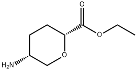 cis-5-Amino-tetrahydro-pyran-2-carboxylic acid ethyl ester