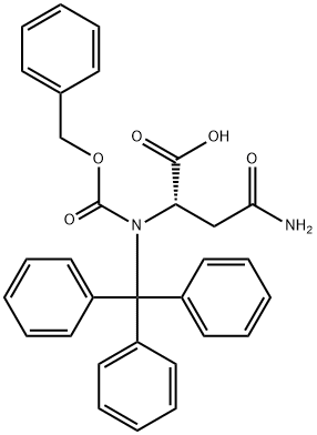 N-苄氧羰基-N’-三苯甲基-L-天冬酰胺