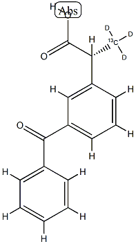 (R)-(-)-Ketoprofen-13C,d3